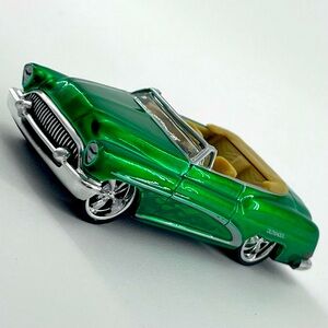 1953 Buick Custom Dub City Edition OldSkool Green Metallic 1:64 Jada Diecast Toy